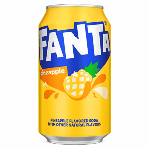 24/12oz FANTA PINEAPPLE SODA