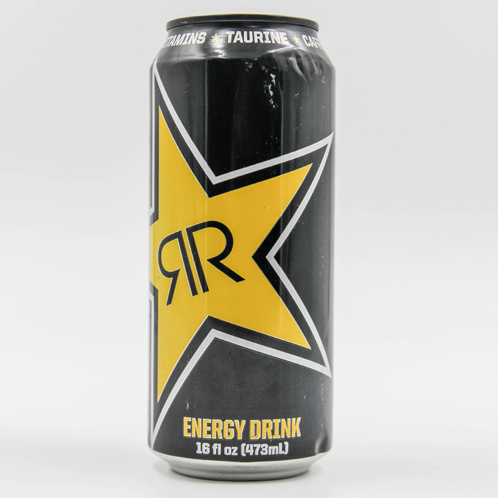 24/16oz Rockstar Energy Drink Black - Abe Wholesale