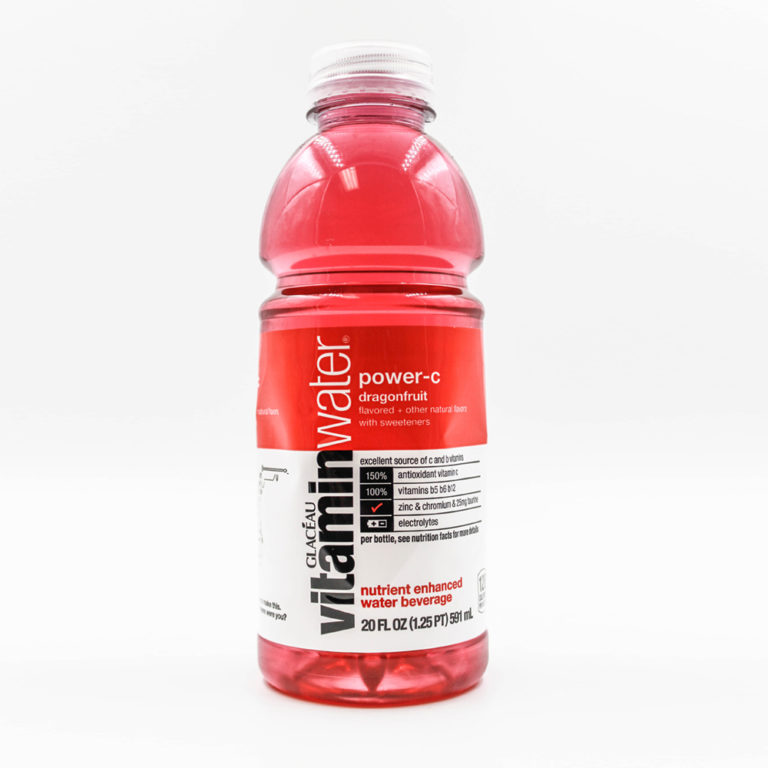 12/20oz Vitamin Water Power C Dragonfruit - Abe Wholesale