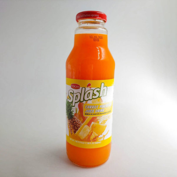 12/ 17.98oz Splash Carrot Pineapple