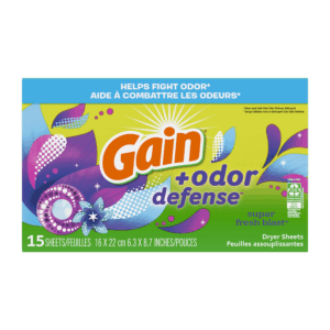 15/15ct GAIN SHEET ODOR DEFENSE