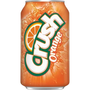 24/12oz CRUSH ORANGE SODA 2/12 packs