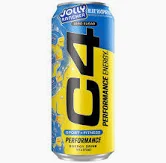12/16oz C4 JOLLY RANGER BLUE RASPBERRY