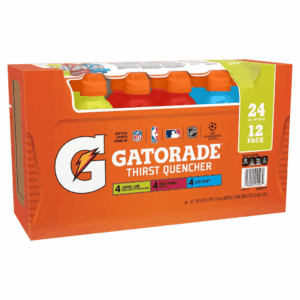 12/24oz GATORADE VARIETY PACK