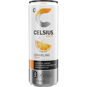 12/12oz CELSIUS SPARKLING ORANGE