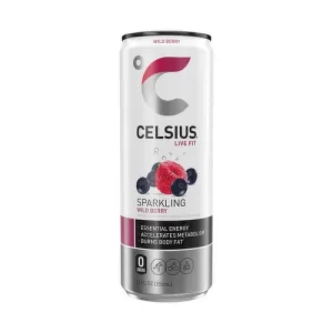 12/12oz CELSIUS SPARKLING WILD BERRY