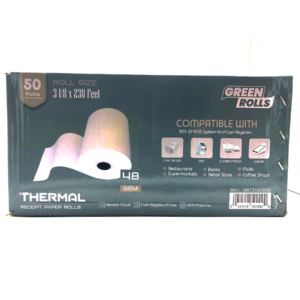 1/50 CT. THERMAL PAPPER 2 1/4 X 50 FT.