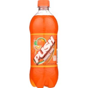 PUSH ORANGE SODA 24/20oz