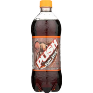 PUSH ROOT BEER SODA 24/20oz