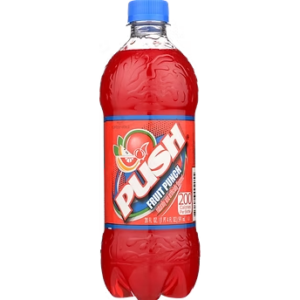 PUSH FRUIT PUNCH SODA 24/20oz