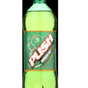 PUSH GINGER ALE SODA 24/20oz