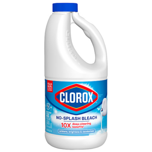 6/40oz CLOROX NO-SPLASH BLEACH (1.25QT)
