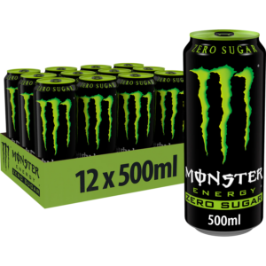 12/500ml MONSTER ENERGY ZERO SUGAR