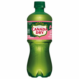 24/20oz CANADA DRY STRAWBERRY FRUIT SPLASH