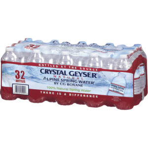 32/16.9oz CRYSTAL GEYSER ALPINE SPRING WATER