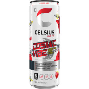 12/12oz CELSIUS SPARKLING COSMIC VIBE FRUIT PUNCH EDITION