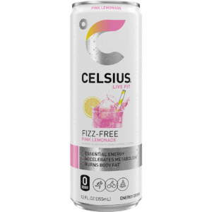 12/12oz CELSIUS FIZZ-FREE PINK LEMONADE