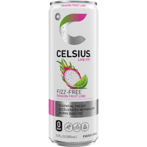 12/12oz CELSIUS FIZZ-FREE DRAGONFRUIT LIME