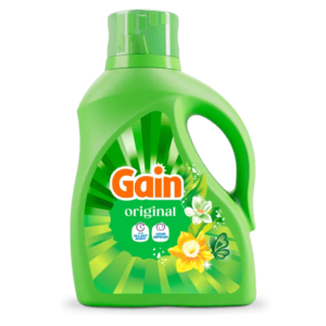6/41oz GAIN ORIGINAL LIQUID DETERGENT (31 LOADS)