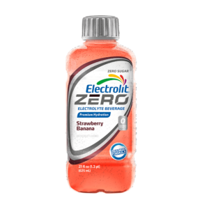 12/21oz ELECTROLIT ZERO STRAWBERRY BANANA